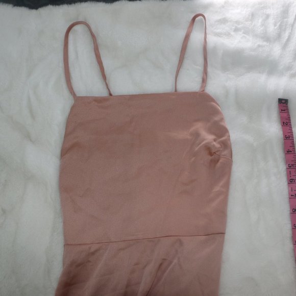 Material Girl Misty Rose Spaghetti Strap Dress - Picture 4 of 6